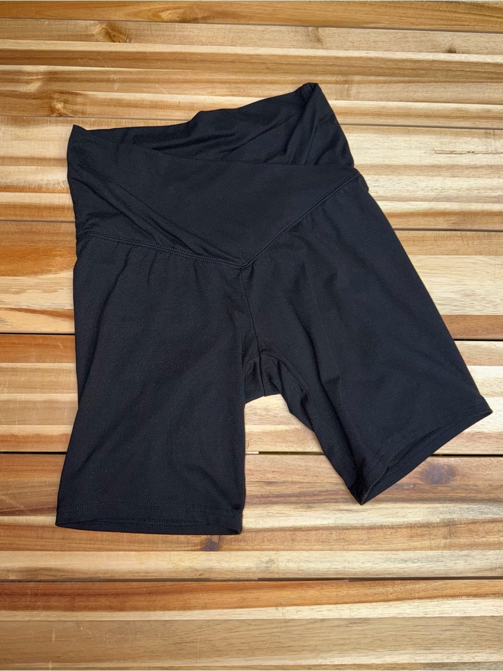 wild fable Black High-Rise Bike Shorts